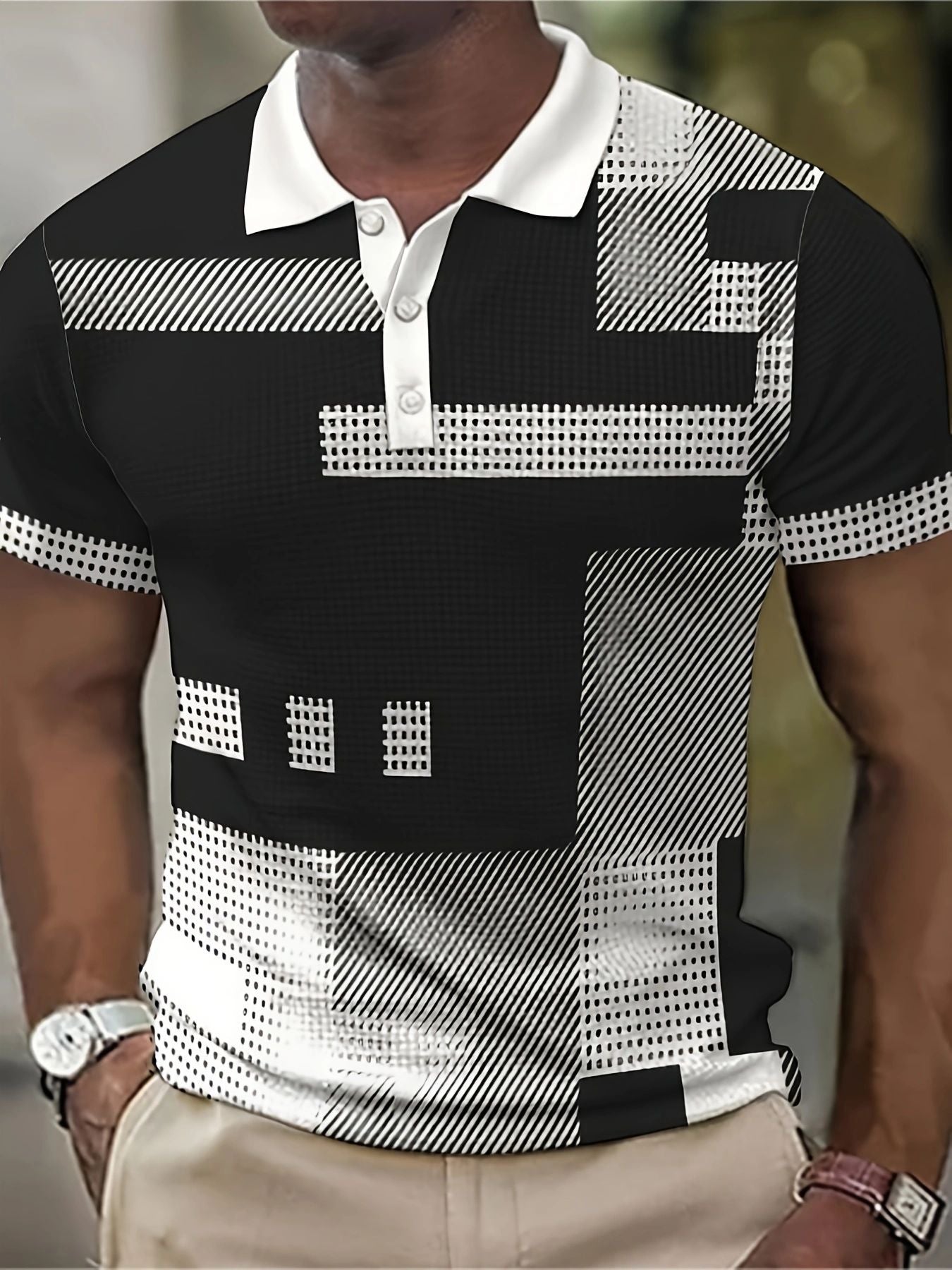 3d Fafger Digital Printing Sports Men's Short Sleeve