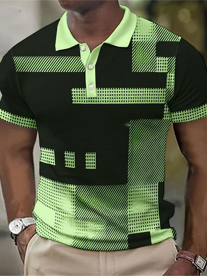 3d Fafger Digital Printing Sports Men's Short Sleeve